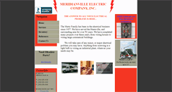 Desktop Screenshot of meridianvilleelectric.com